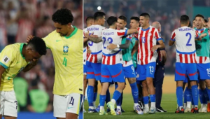 Paraguay verslaat Brazilië met schitterend doelpunt van Gómez, 1-0 overwinning verzekerd